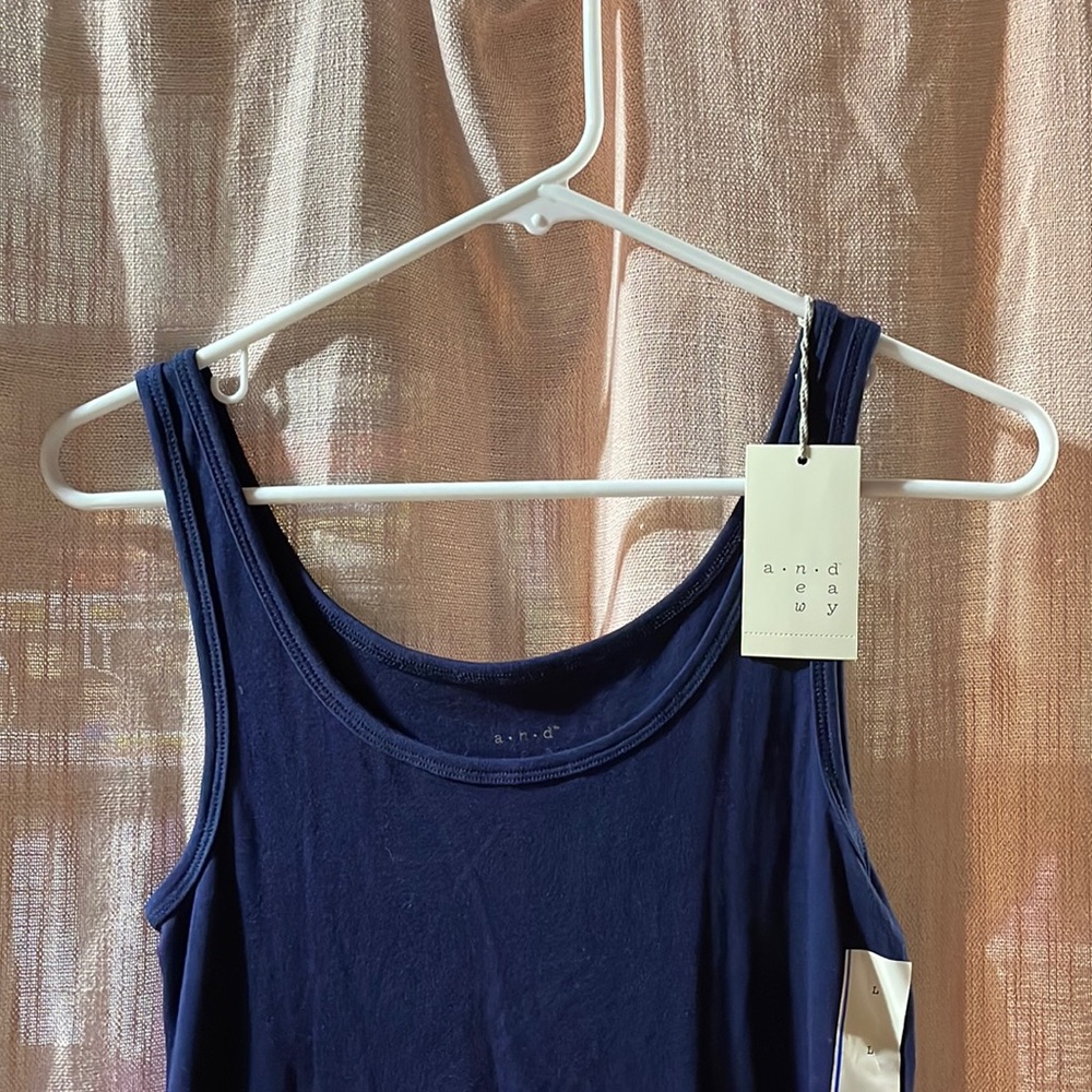 NWT Navy Blue Tank Top